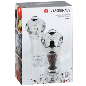 Peper-zoutmolen Berlin acryl 18cm als set